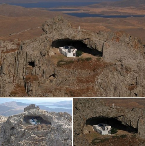 Crkvice bez zidanog krova na ostrvu Lemnosu