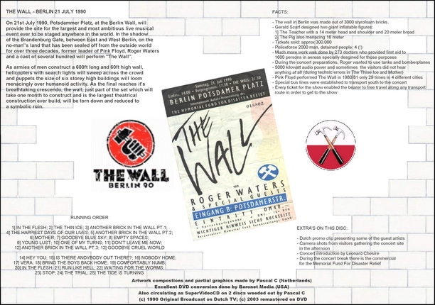 Roger Waters - The Wall Live In Berlin, 21. jul 1990.
