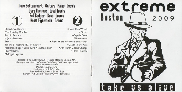 Extreme -Take Us Alive, Boston (2009)