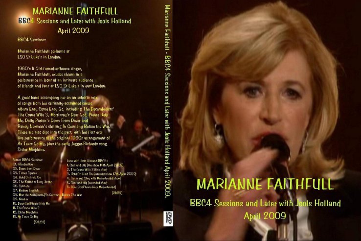 Marianne Faithfull - BBC Sessions, 2009