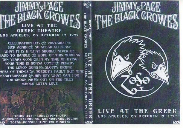Jimmy Page & The Black Crowes - Greek Theater, LA 1999