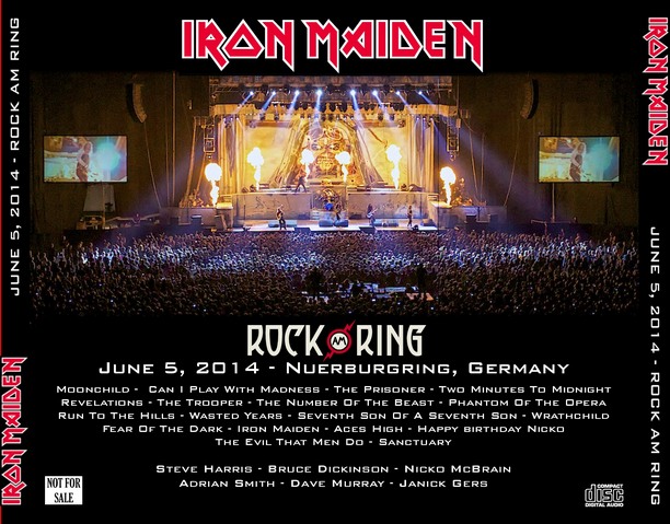 Iron Maiden Live at Rock am Ring 2014