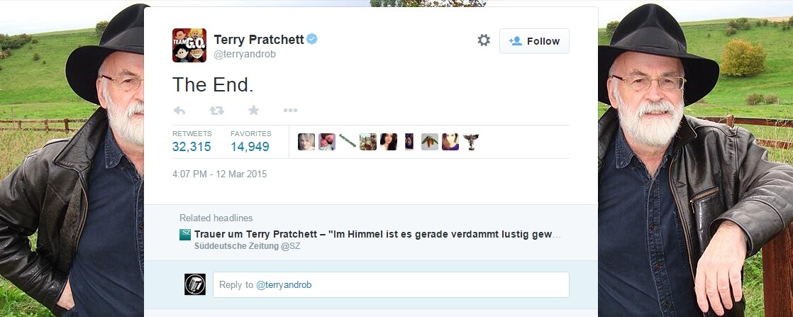 Terry Pratchett - The End.