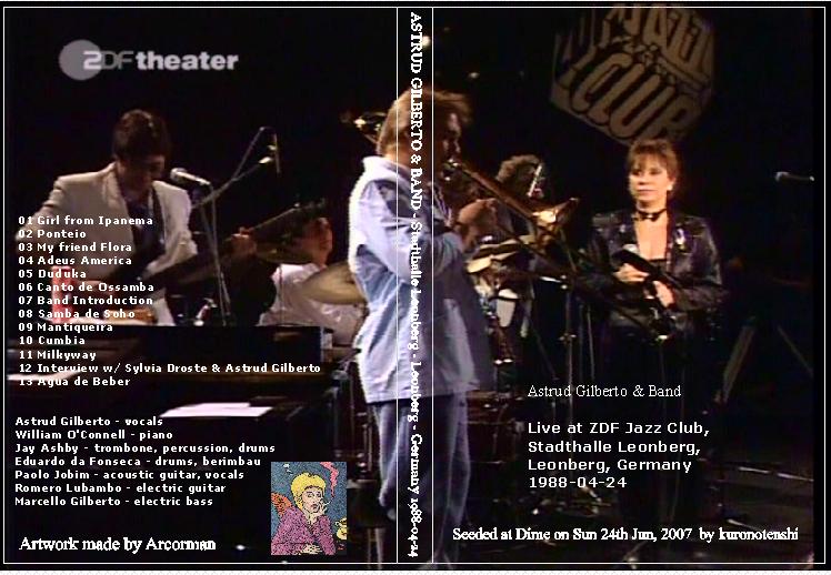 Astrud Gilberto - ZDF Jazz Club, 1988