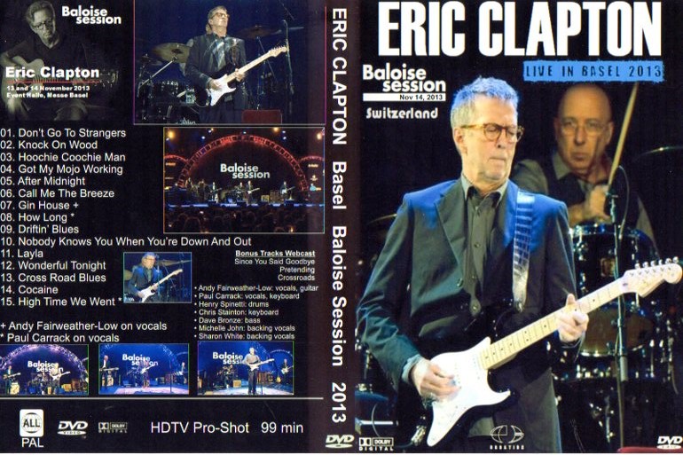 Eric Clapton - Baloise Session, Basel, Switzerland (2013)