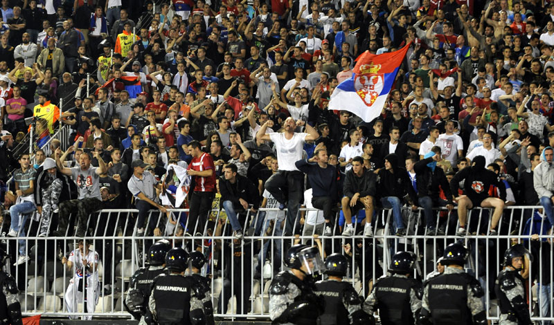 ’Osobe koje unutar stadiona verbalno budu podržavale Srbiju biće udaljene’