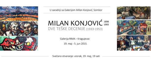 Rima: Dve teške decenije (1933-1953) - Milan Konjović