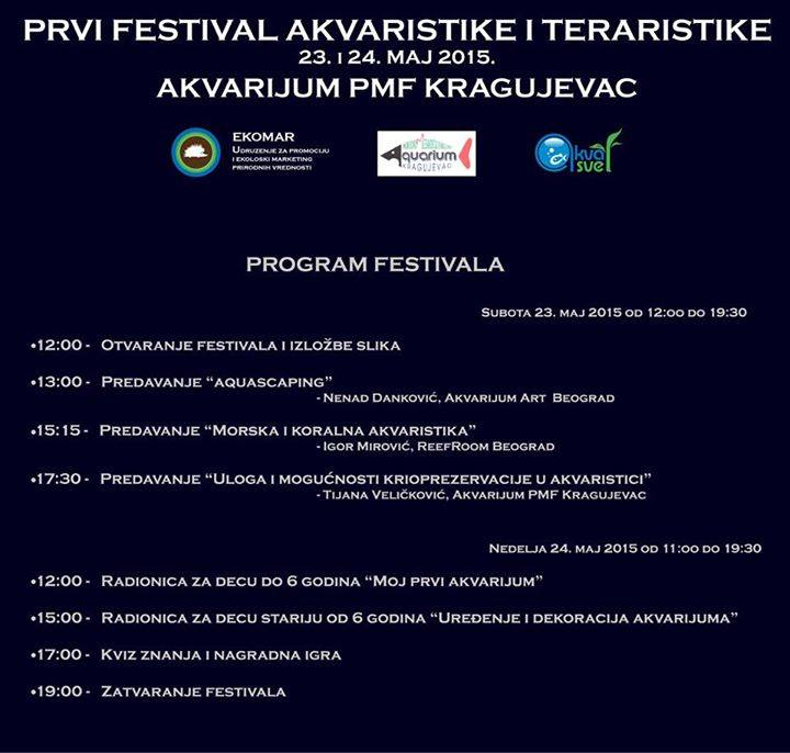 Akvarijum PMF: Prvi Festival akvaristike i teraristike u Srbiji