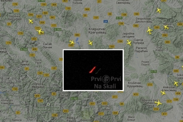 Učestali noćni letovi iznad Kragujevca