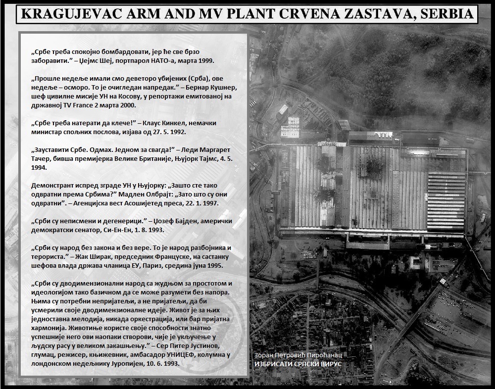 Kragujevac 1999. - 11 puta pod bombama