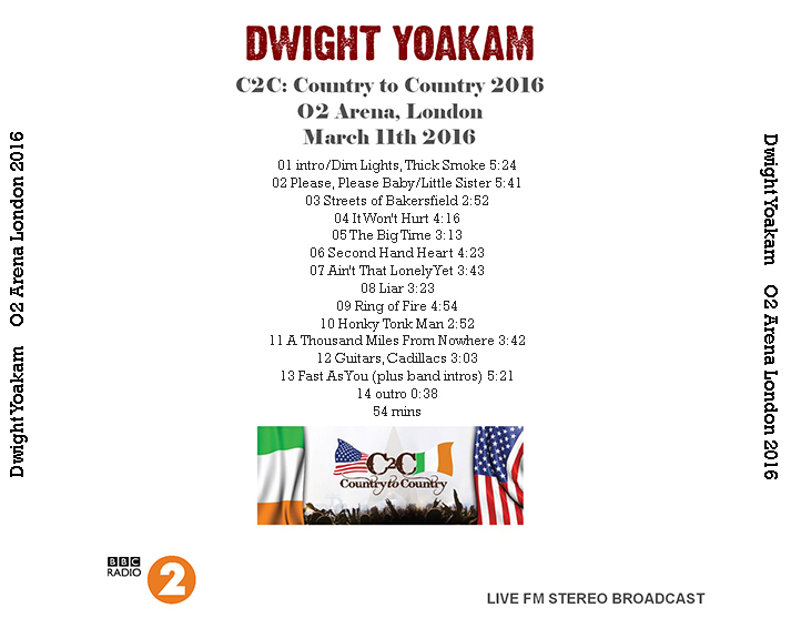 Dwight Yoakam - Live in London (C2C 2016)