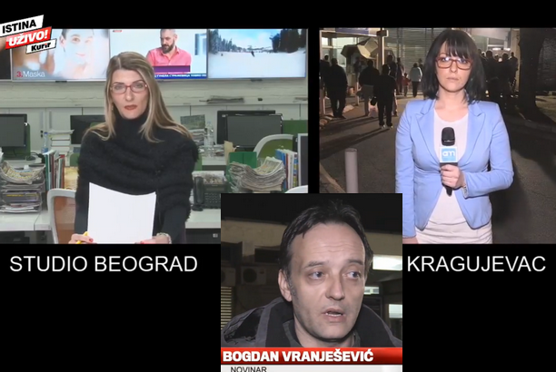 TV Kurir: Tragedija u Kragujevcu