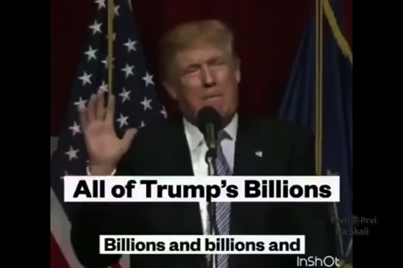 Donald Trump - Billions And Billions And Billions And...