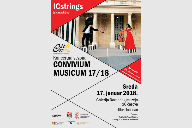 Konvivium muzikum 17/18: ICstrings (Nemačka)