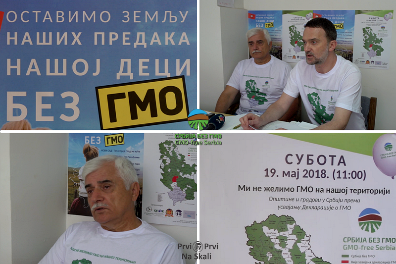 Za Srbiju bez GMO - Veliki park, 19. maj (konferencija za medije)