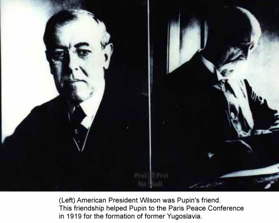 Narodu Sjedinjenih Država - Vudro Vilson, predsednik
(Bela kuća, 1918)