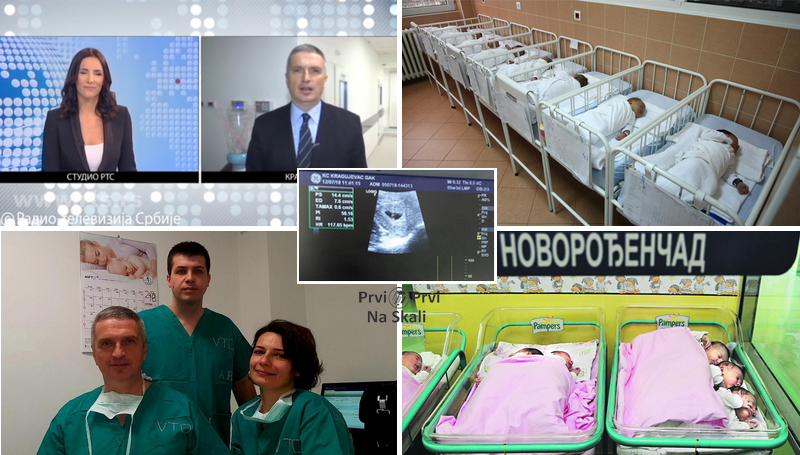 Prva beba začeta vantelesnom oplodnjom rođena u Kragujevcu