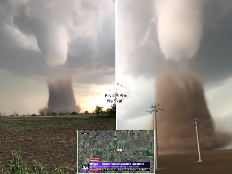 Tornado u Rumuniji, 30. 4. 2019.