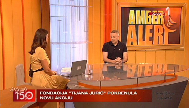 Amber alert - nova akcija Fondacije Tijana Jurić