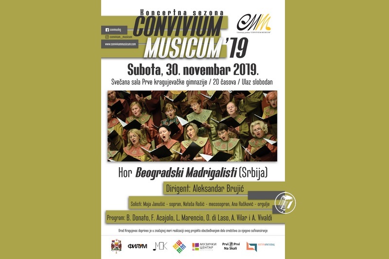 Convivium Musicum ’19: Beogradski Madrigalisti