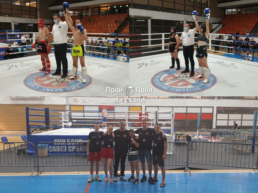 Kik bokseri Radničkog osvojili šest medalja na Prvenstvu Srbije