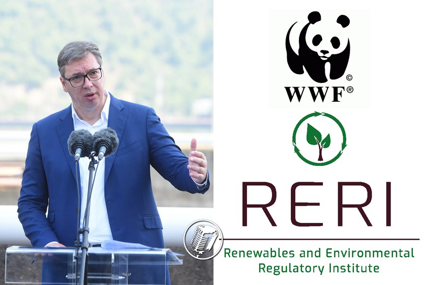 RERI: Otvoreno pismo Vučiću; WWF: Zašto peticija za zaustavljanje štetnog Zakona o vodama?