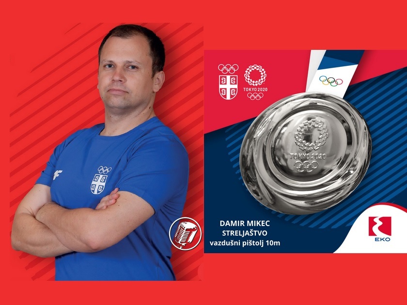 Srebro za Damira Mikeca - prva medalja za Srbiju na OI 2021
