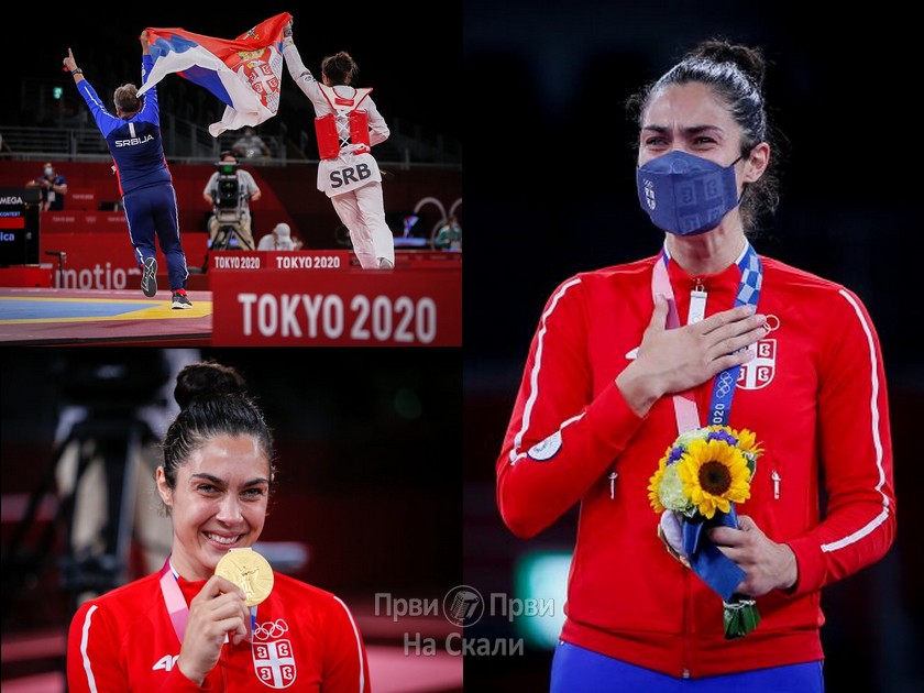 Prvo zlato za Srbiju u Tokiju, drugo olimpijsko u karijeri Milice Mandić! (FOTO, VIDEO)