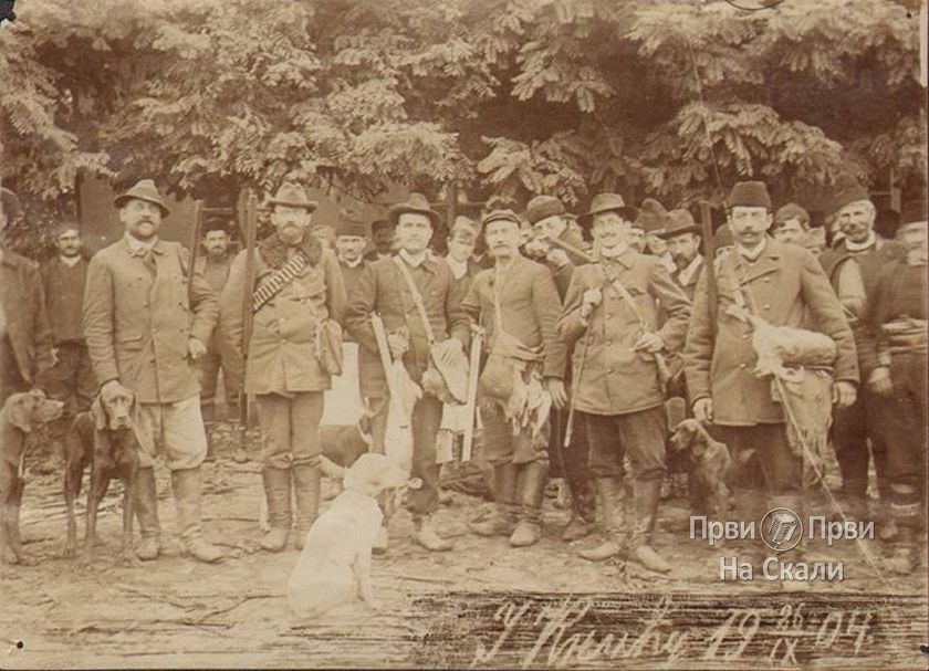 Skup lovaca u Kniću (1904)
