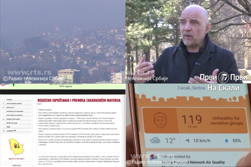 RTS: Vazduh u Srbiji prekomerno zagađen – precizne podatke imaće uskoro Kragujevac, Valjevo, Osečina, Novi Sad, Subotica, Vrbas, Nova Varoš, Prijepolje, Kladovo, Bor, Vranje, Leskovac, Pirot, Niš i Čačak (VIDEO)