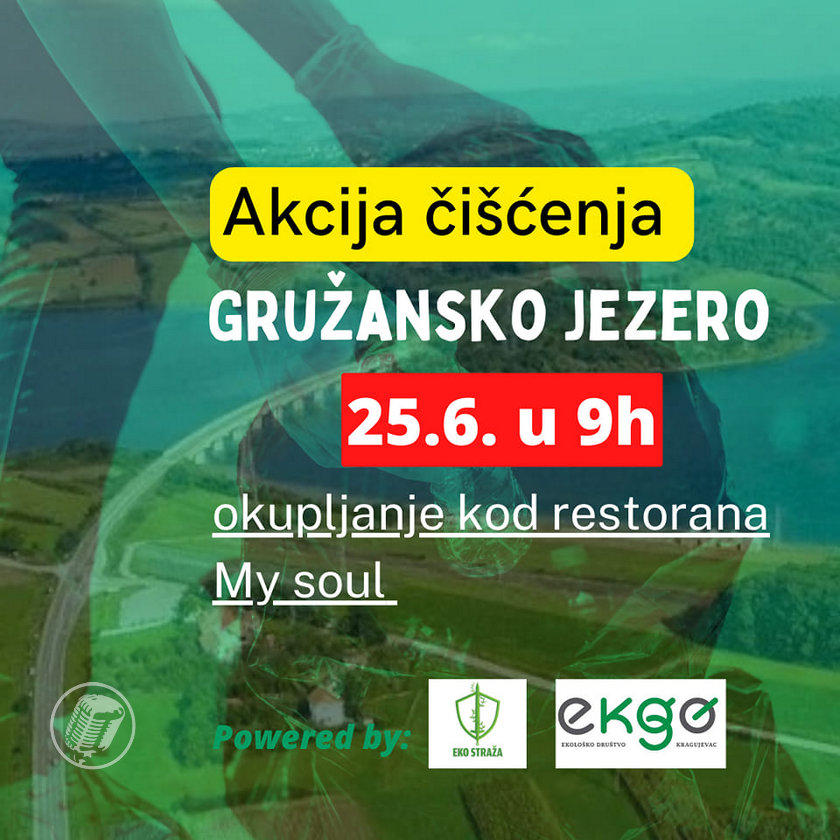 Eko straža i EKgO: Akcija čišćenja Gružanskog jezera