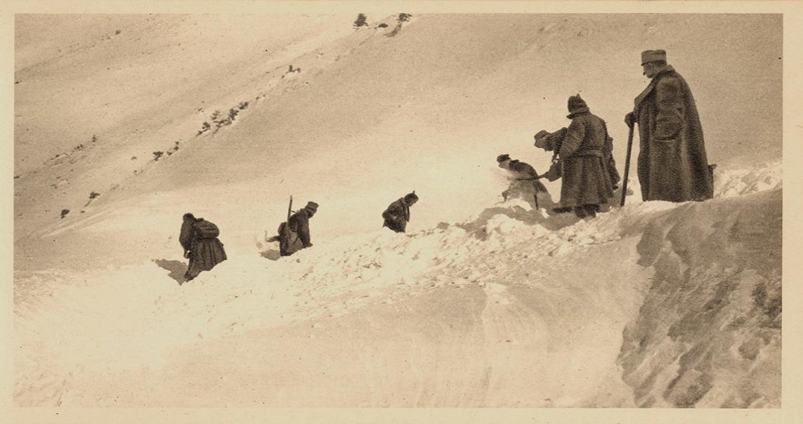 Izgubljeni u snegu. 1915.