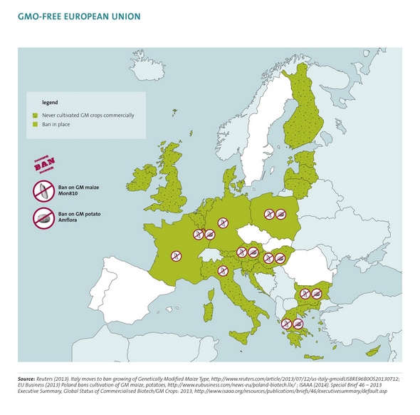 Portal PRVI PRVI NA SKALI Kragujevac u setnji protiv GMO Mapa Evrope