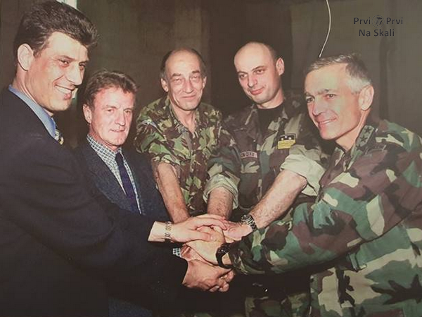 PRVI PRVI NA SKALI Hronologija NATO bombardovanja SRJ Pristina 20. 9.1999. Taci Kusner Dzekson Ceku Klark