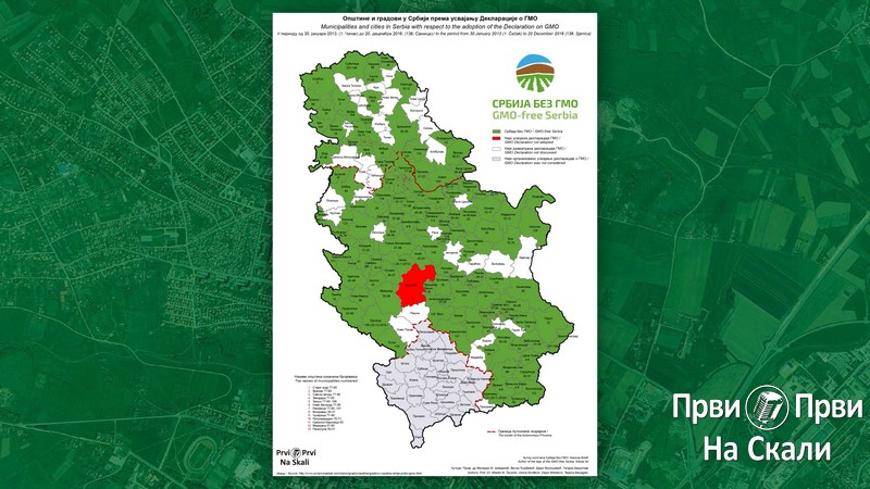 06 PRVI PRVI NA SKALI Kragujevac bez GMO 2021 Mapa Srbije