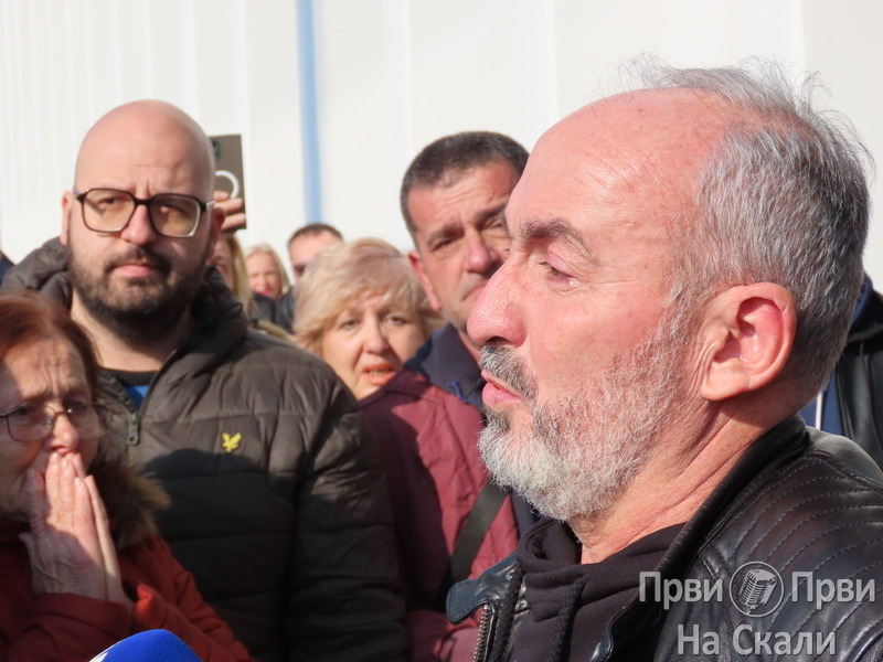 PRVI PRVI NA SKALI Tata te nije spasio, nije te sacuvao, ali te nije izdao, nije te prodao - Milovan Milivojevic ispred Apelacionog suda 3