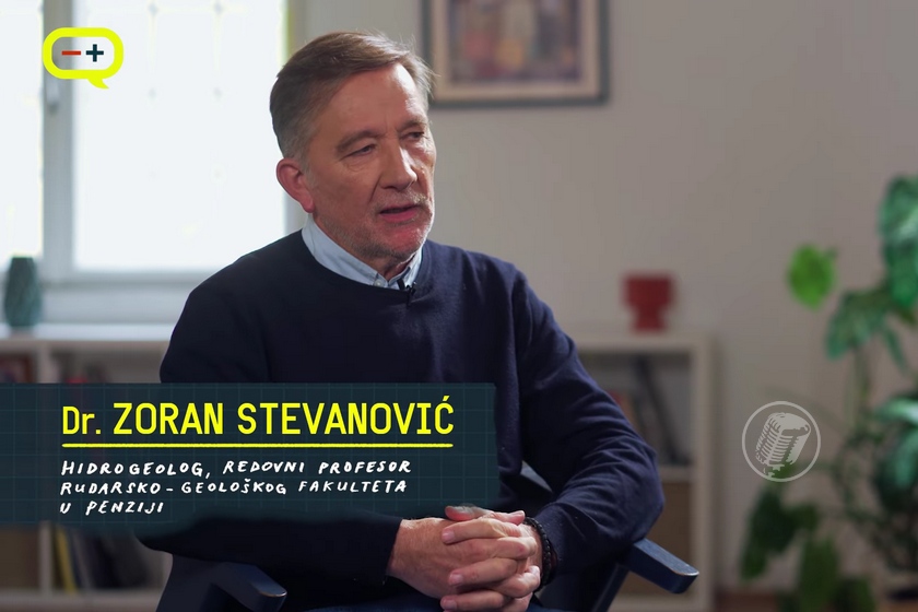 PRVI PRVI NA SKALI Litijum Strucnjaci govore dr Zoran Stevanovic hidrogeolog