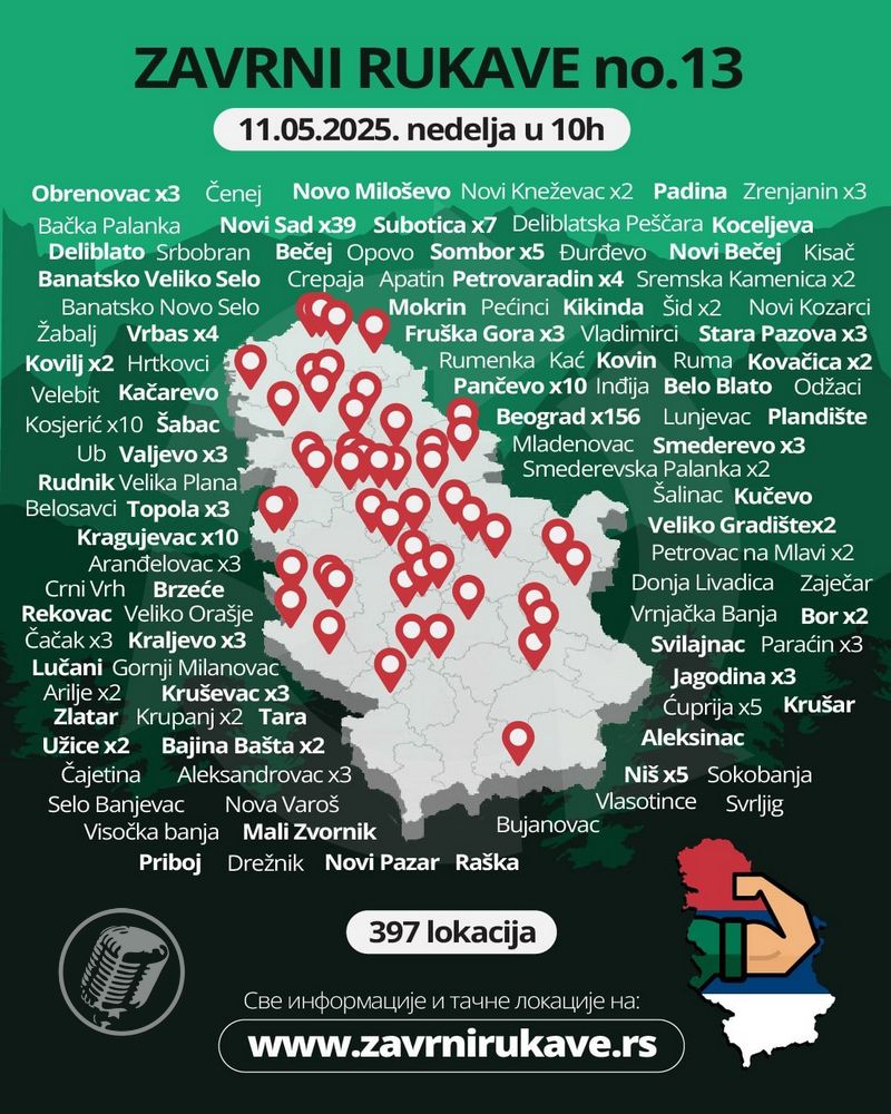 PRVI PRVI NA SKALI Zavrni rukave 13 Metino Brdo nedelja 11. maj 10-12 MAPA
