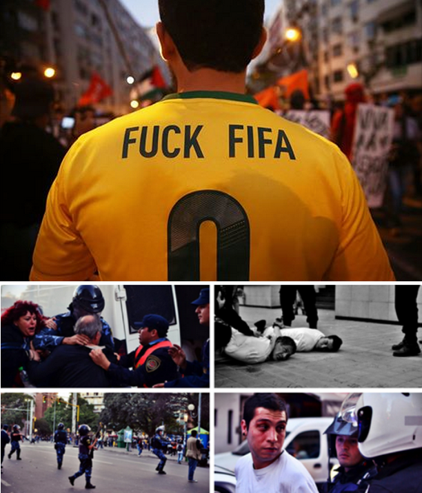 Fuck FIFA! No a Monsanto!