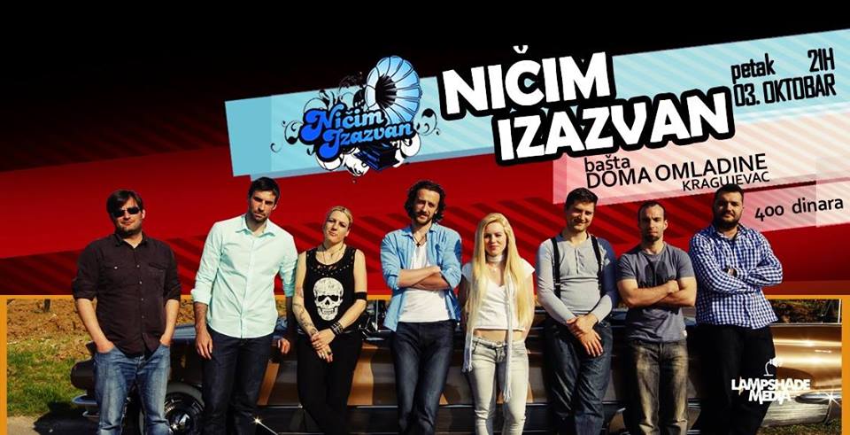 Koncert grupe ’Ničim izazvan’ u Domu omladine