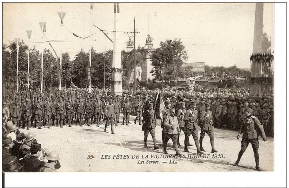 Parada pobede, Pariz 1919. godine