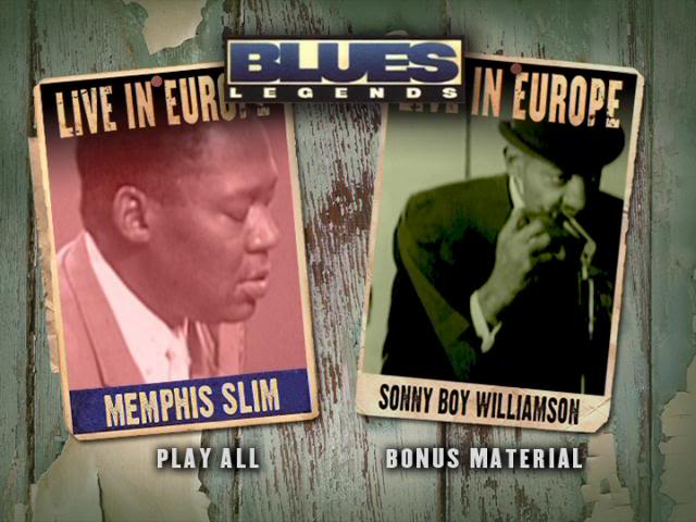 Memphis Slim & Sonny Boy Williamson - Blues Legende Live In Europe
