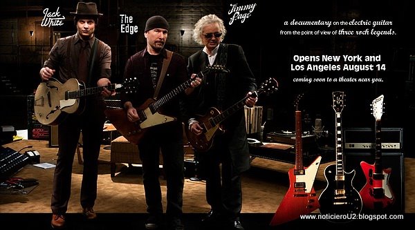 It Might Get Loud - Jimmy Page, The Edge, Jack White (Full Documentary)