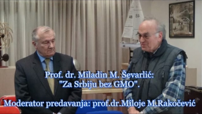 Predavanje ’Za Srbiju bez GMO’ (ciklus ’Duša pre zvezda’)