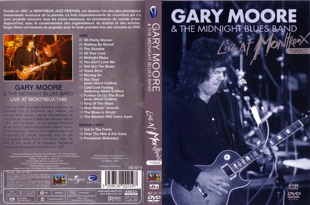 Gary Moore & The Midnight Blues Band - Live at Montreux 1990