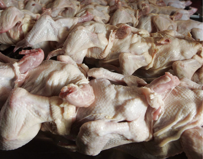 Raška: Zaplenjene dve tone ilegalnog pilećeg mesa