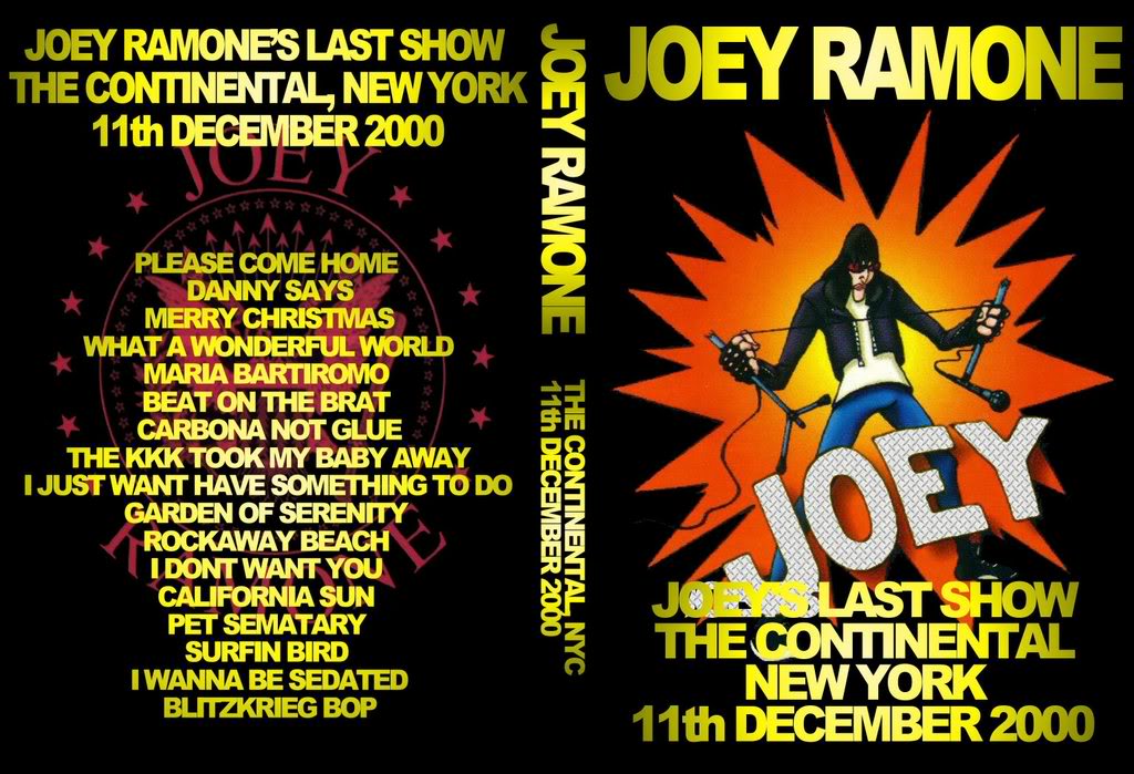Joey Ramone - The Last Show, Live at The Continental NYC 2000