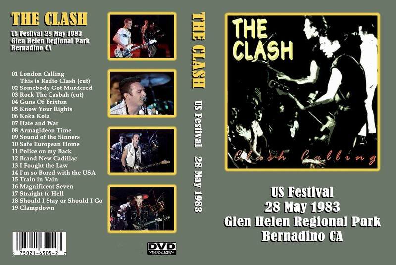 The Clash - US Festival, Bernardino 1983