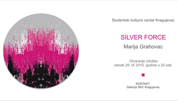 SKC: Izložba ’Silver Force’ Marije Grahovac