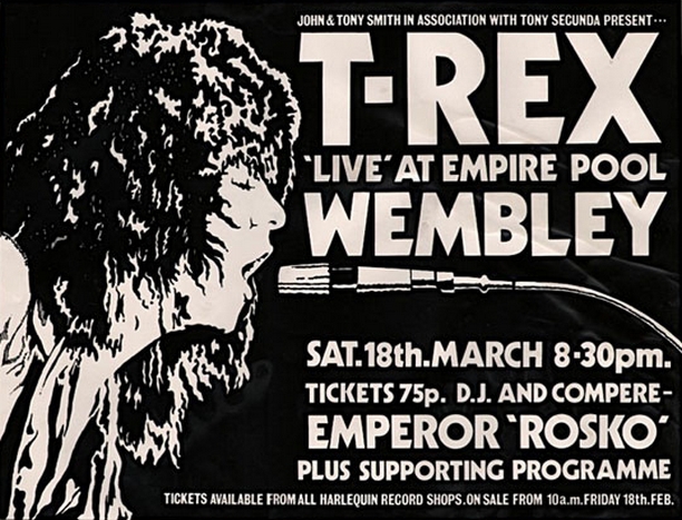 T. Rex Concert - Live, Wembley 1972